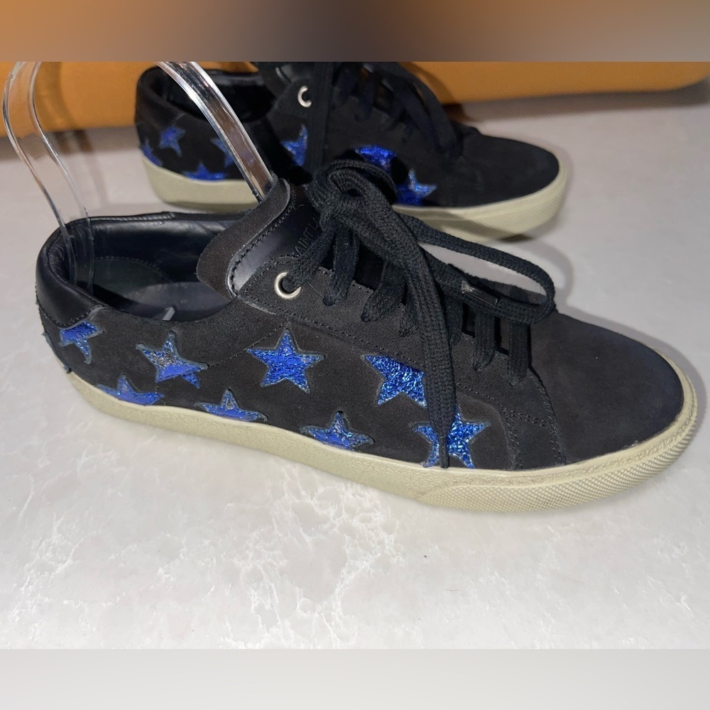 Saint Laurent Star Court Classic Sneakers - Picture 1 of 11